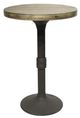 Nest Home Collections Sadie Antique Natural 30" Round Bar Table-0
