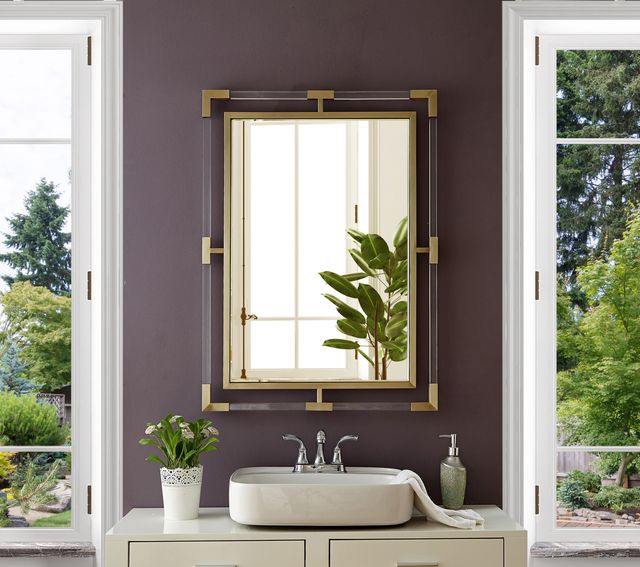 Meridian Furniture Ghost Gold Mirror-3