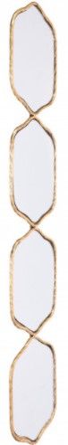 Zuo® Modern Four Hex Gold Mirror-0
