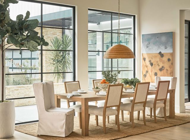 Universal Explore Home™ Weekender Coastal Living Home Sand Dune Dining Table-1