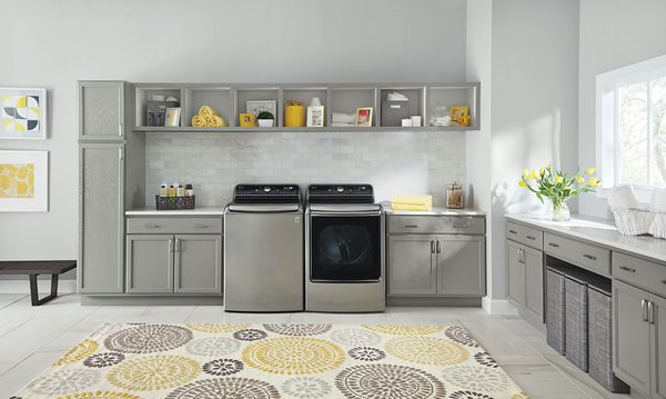 LG Top Load Washer-Graphite Steel