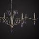 Currey & Company Lilah Champagne Chandelier-1