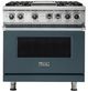 Viking® 5 Series 36'' Squall Pro Style Dual Fuel Range-0
