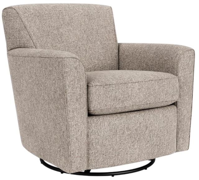 Flexsteel® Kingman Silver Overcast Swivel Glider-0