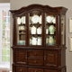Furniture of America® Alpena Brown Cherry Hutch and Buffet-2