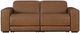 Signature Design by Ashley® Rally-Up 2-Piece Caramel Modular Power Reclining Sectional Loveseat-0