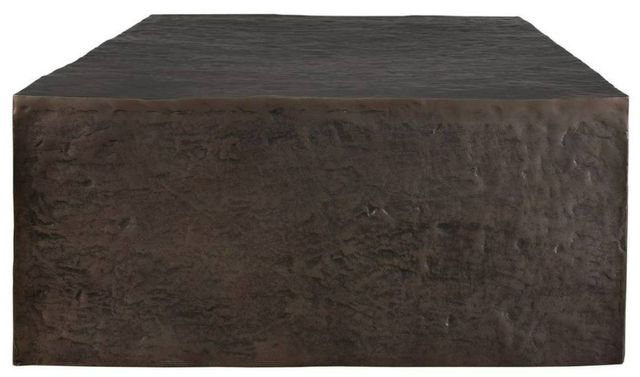 Uttermost® Obra Golden Dark Bronze Aluminum Indoor-Outdoor Coffee Table-4