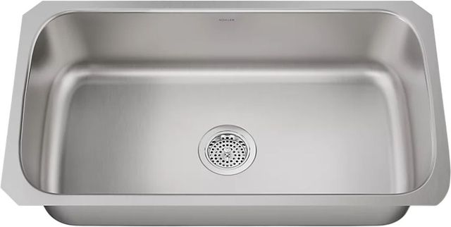 KOHLER® Undertone® Stainless Steel 32" Undermount Single-Bowl Kitchen Sink-0
