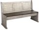 Sunny Designs™ Homestead Hills Alpine Gray/Tobacco Long Bench-0