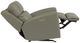 Flexsteel® Catalina Light Gray Power Rocking Recliner with Power Headrest-1