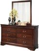 Signature Design by Ashley® Alisdair 2-Piece Dark Brown Full Sleigh Bed Set-2