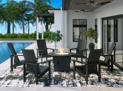 Outdoor 46" Round Fire Table