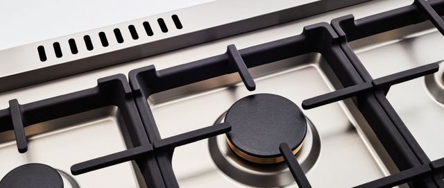 Bertazzoni Master Series 36" Fingerprint Resistant Stainless Steel Pro Style Gas Range-5