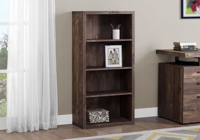 Bibliothèque, brun, Monarch Specialties®-1