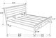 Coaster® Woodmont 4-Piece Rustic Golden Brown California King Storage Bedroom Set-2