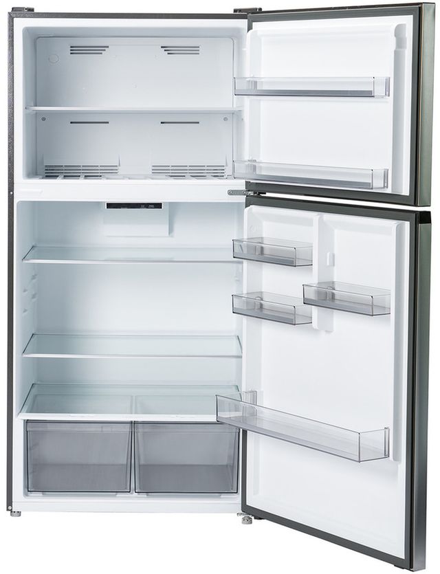 Verona® 30” 21 Cu. Ft. Black Top Freezer Refrigerator-1