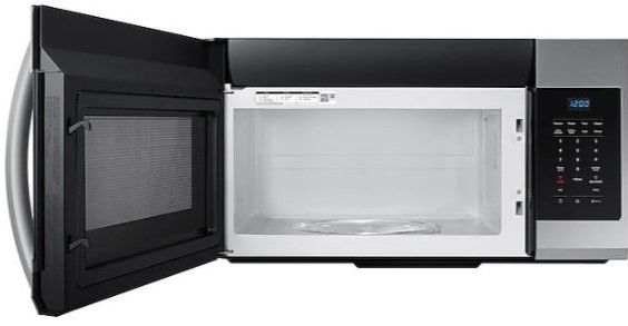 Samsung 30" 2.1 Cu. Ft. Fingerprint Resistant Stainless Steel Over the Range Microwave-1