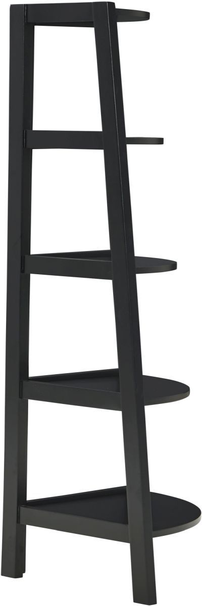 Signature Design by Ashley® Bernmore Black Corner Shelf-1