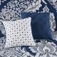 Olliix by Madison Park 6 Piece Indigo King/California King Vienna Reversible Coverlet Set-5