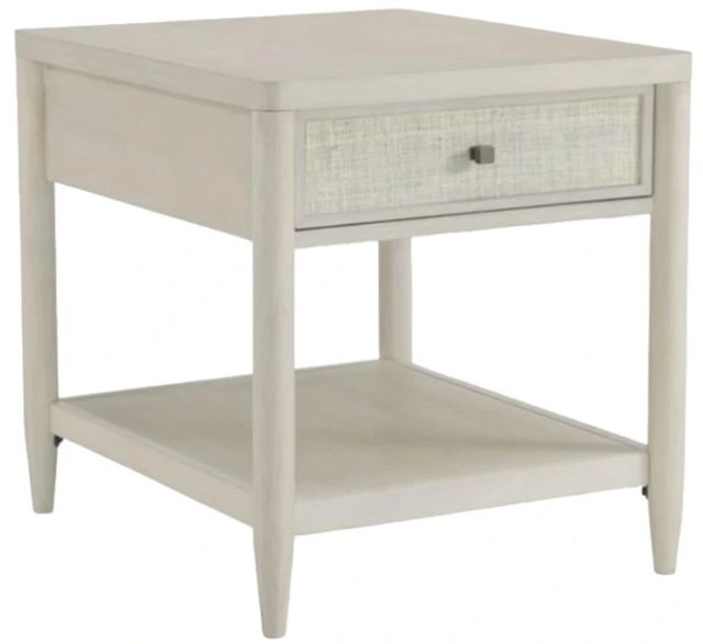 Riverside Furniture Maren White Sand End Table-0