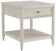 Riverside Furniture Maren White Sand End Table-0