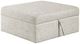 Homelegance® Isla 4-Piece Beige L-Shape Sectional with Pull-Out Bed and Reversible Chaises-2