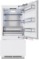 ZLINE 36" 19.8 Cu. Ft. Panel Ready Built-In Bottom Freezer Refrigerator with Water Dispenser and Ice Maker-2