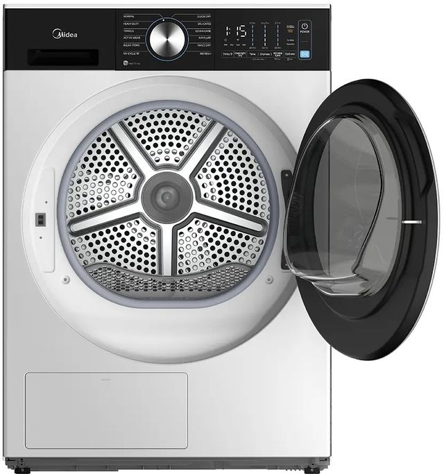Midea® 4.4 Cu. Ft. White Front Load Electric Dryer-1