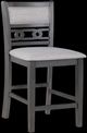 New Classic® Home Furnishings Gia Gray Counter Height Dining Chair-0