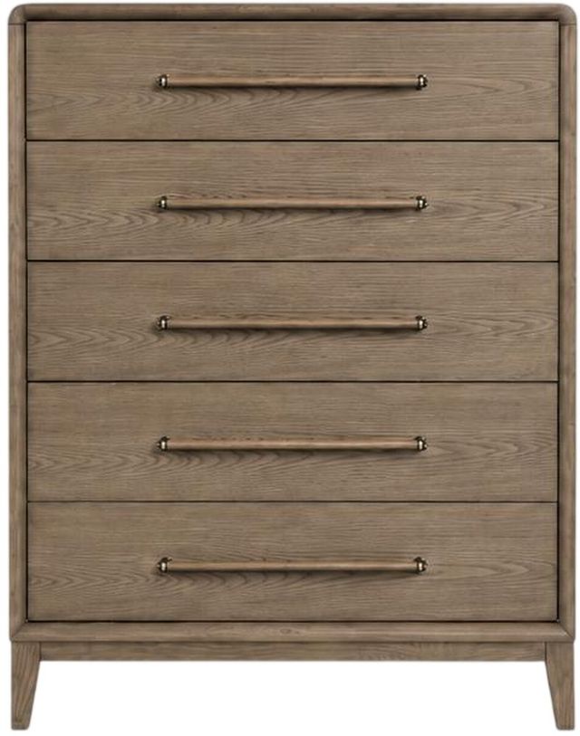 Bernards Elure Latte Chest with Bar Pulls-1