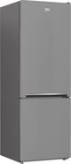 Beko 24" 11.2 Cu. Ft. Fingerprint-Free Stainless Steel Counter Depth Bottom Freezer Refrigerator-1