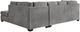Signature Design by Ashley® Marelton 2-Piece Gray Right Arm Facing Chaise Sectional-1