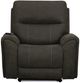 New Classic® Home Furnishings Gaia Sable Power Auto Glider Recliner with Power Headrest and Footrest-2