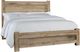 Vaughan-Bassett Dovetail Sun Bleached White King Low-Profile Poster Bed-0