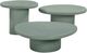 TOV Furniture Jade 3-Piece Green Concrete Indoor/Outdoor Occasional Table Set-0