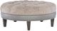 Bradington-Young Customizable Tufted Round XL Ottoman-2
