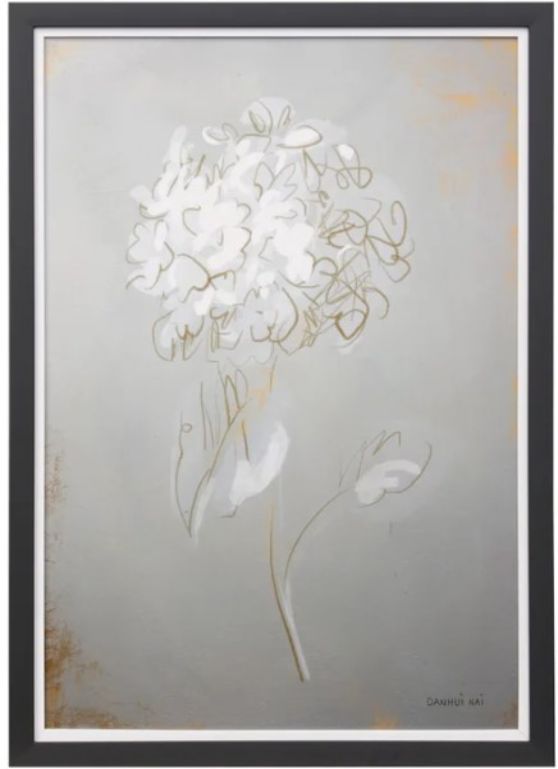 Stylecraft Floral Sketch I Textured Framed Print-0
