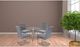 Kwality Imports Megan 2-Piece Gray Accent Chairs Set-1