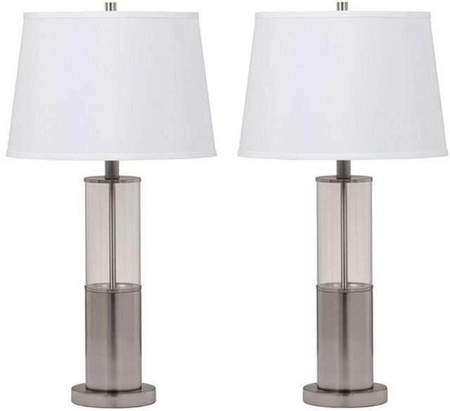 Signature Design by Ashley® Norma 2-Piece Silver Table Lamps-0