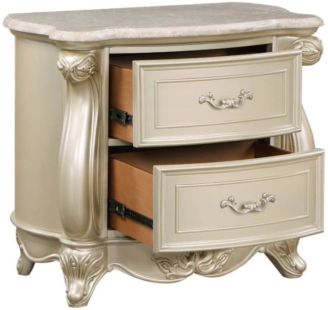 New Classic® Home Furnishings Monique Champagne Nightstand-3