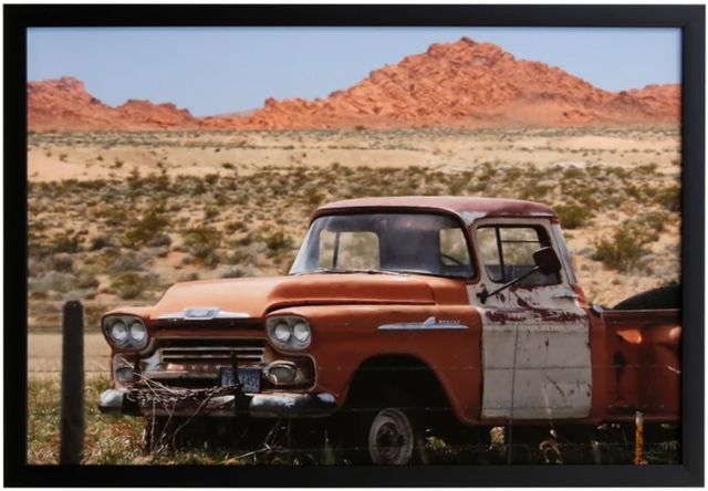 Stylecraft Chevrolet Apache Framed Print-0