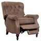 BarcaLounger© Kendall Sanded Dark Bomber Recliner-2