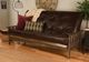 Kodiak Furniture Tucson Oregon Trail Java/Rustic Walnut Queen Futon with Mattress-3