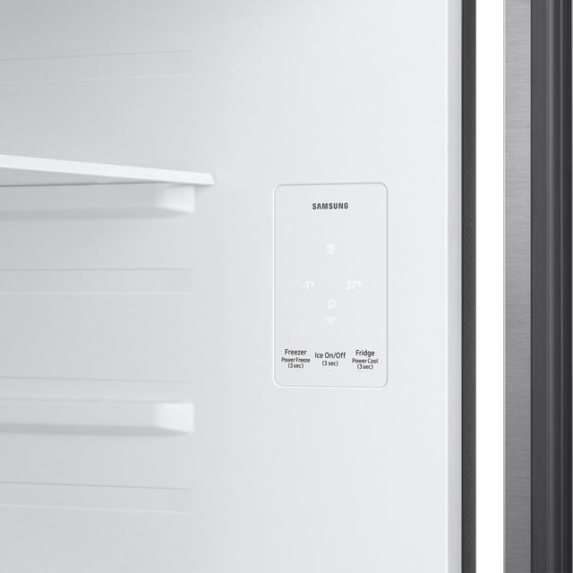 Samsung 28" 17.5 Cu. Ft. Fingerprint Resistant Stainless Steel Top Freezer Refrigerator with Ice Maker-3