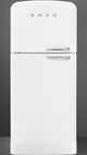 Smeg 50's Retro Style 32 in. 19.3 Cu. Ft. White Top Freezer Refrigerator-1
