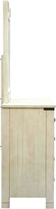 Magnussen Home® Chesters Mill Alabaster/Aged Iron Drawer Dresser-4