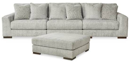 Signature Design by Ashley® Regent Park 2-Piece Pewter Living Room Set