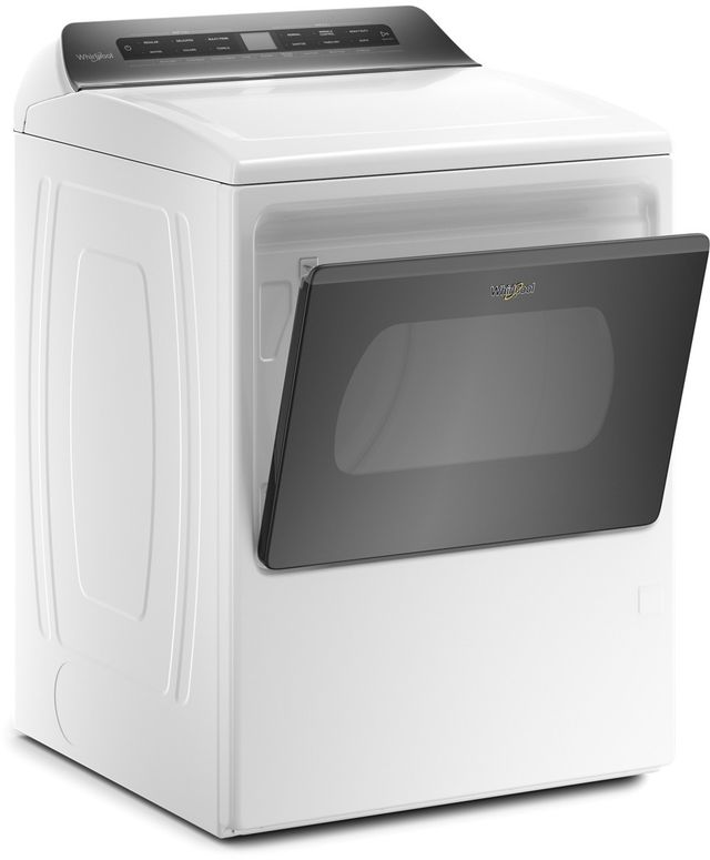 Whirlpool® 7.4 Cu. Ft. White Front Load Gas Dryer-2