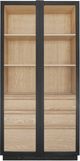 Moe's Home Collection Charlotte Black Tall Cabinet-2