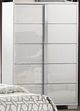Furniture of America® Sinistra White Chest-0